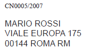 Il logo SMA di prodotto indicato nell immagine sottostante deve essere realizzato in una delle seguenti dimensioni: 70 mm x 40 mm 45 mm x 26 mm 35 mm x 20 mm Il logo può essere riportato sia nella