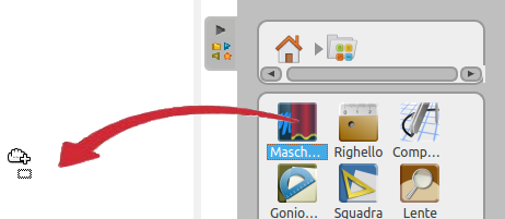 3.6 Applicazioni La cartella Applicazioni vi permette di posizionare strumenti didattici supplementari sulla vostra lavagna e di incrementare le funzionalità di Open-Sankoré.