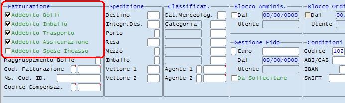 Per correggere le righe in errore (Icona di colore Rosso) è possibile modificarle direttamente a video se è disponibile il campo e confermare nuovamente con F1 oppure utilizzare l opzione 2 Modifica