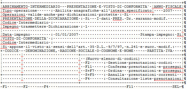 Le cessioni compensative (con clienti fittizi) che hanno il test impostato a I, A, R e U NON vengono recuperate nell elenco Cli/For. Il programma inoltre controlla il test Sosp.