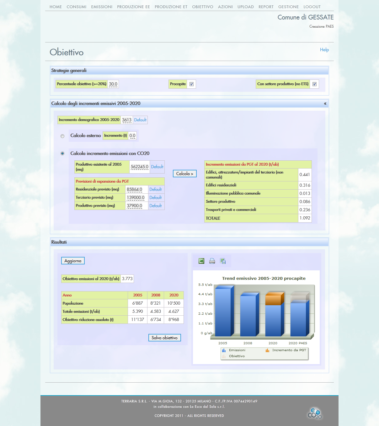 Figura 7-4 _ applicativo CO 2 : verifica