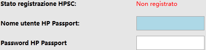 Capitolo 3: Completamento delle configurazioni guidate Per registrare il proprio dispositivo host con HP, svolgere le seguenti operazioni: 1. Fare clic su Registrazione con HP.