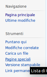 25/60 Pagine speciali Nel menù Strumenti, consentono accessi e informazioni alternative: elenco delle pagine AtoZ elenco degli utenti elenco delle