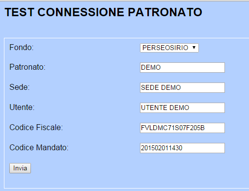 PIATTAFORMA FPN - PATRONATI Effettuato l accesso ci sono diverse funzionalità disponibili per l operatore del patronato: 1) Verifica dell anagrafica 2) Verifica della posizione 3) Modifica anagrafica