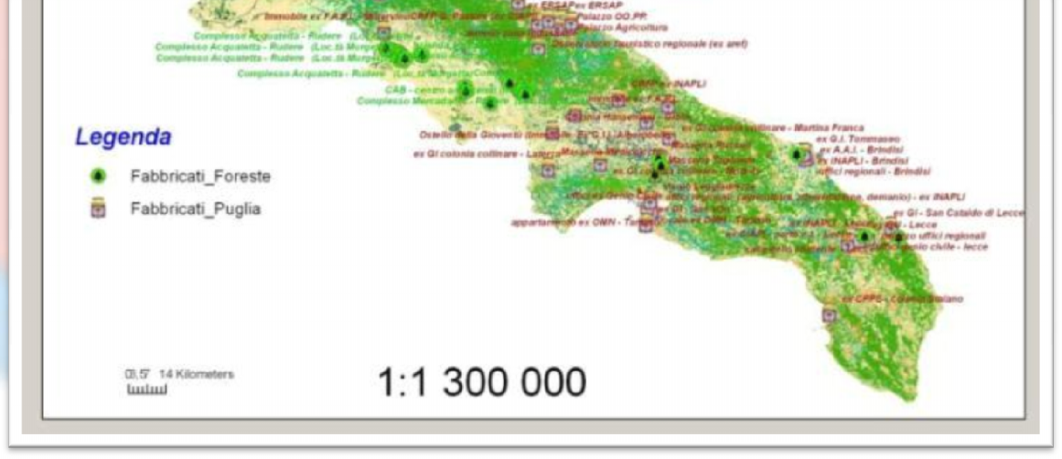 Catalogo dei Beni immobili regionali sistema informativo integrato del Demanio e