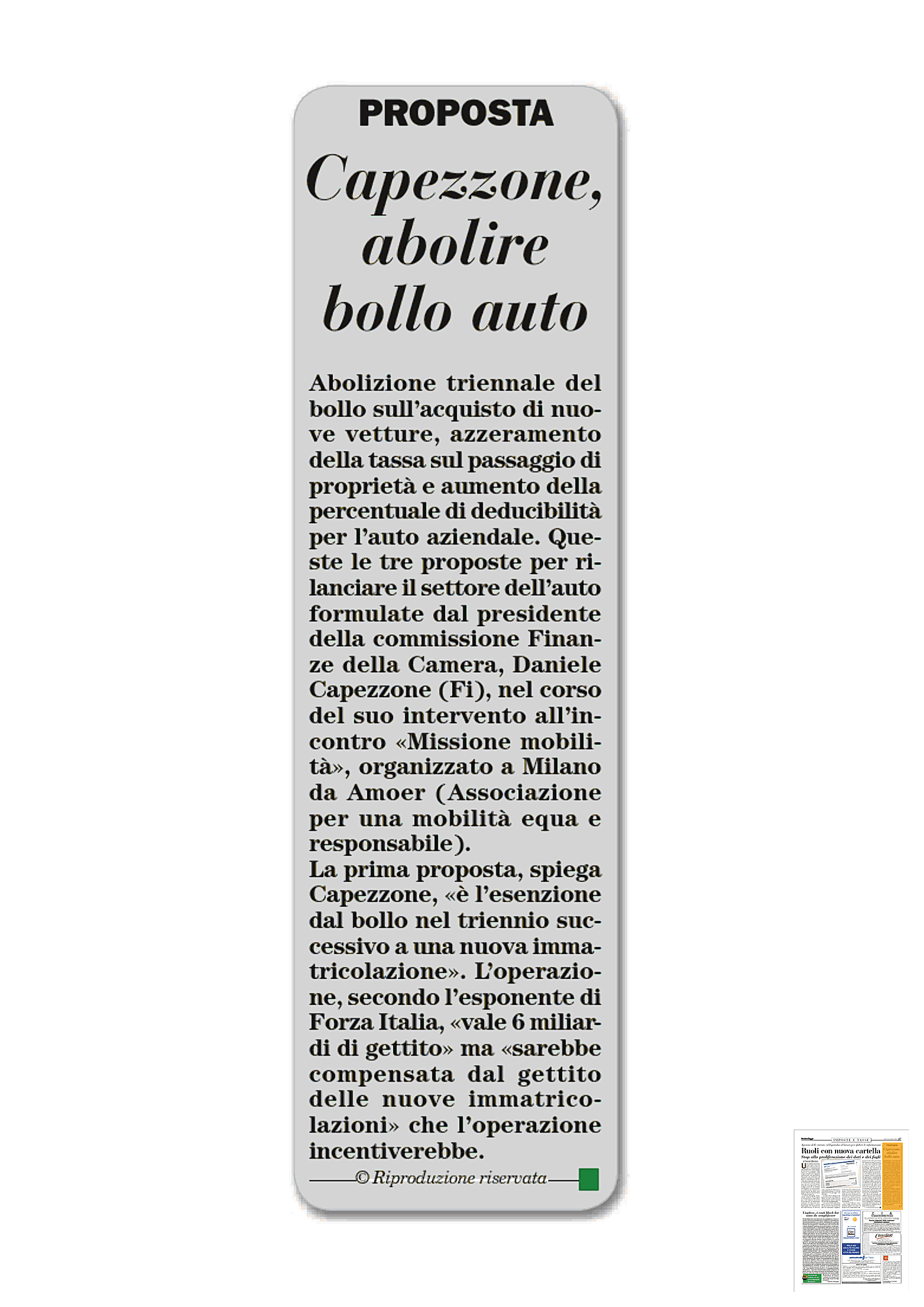 ItaliaOggi 08 Aprile 2014 pag. 27 PRESSToday (ufficiostampa@catinogiglio.