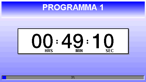 La macchina accesa presenta la schermata con la bandiera della lingua di default della IM8. L Utente può modificare la lingua con cui la macchina comunica, premendo le frecce << o >>.