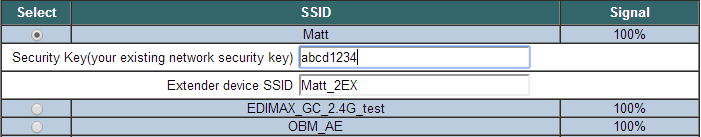 Se non è possibile accedere a http://edimaxext.setup, assicurarsi che il computer sia impostato per utilizzare un indirizzo IP dinamico. Per ulteriori informazioni, consultare il manuale d'uso. 3.