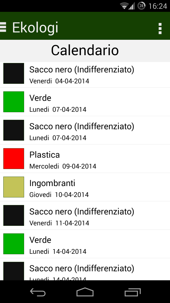 2.5 requisiti non funzionali (a) Menu laterale (b) Finestra principale applicazione mobile Figura 3: Interfaccia utente dell applicazione su Android Considerando la grande diffusione di tablet