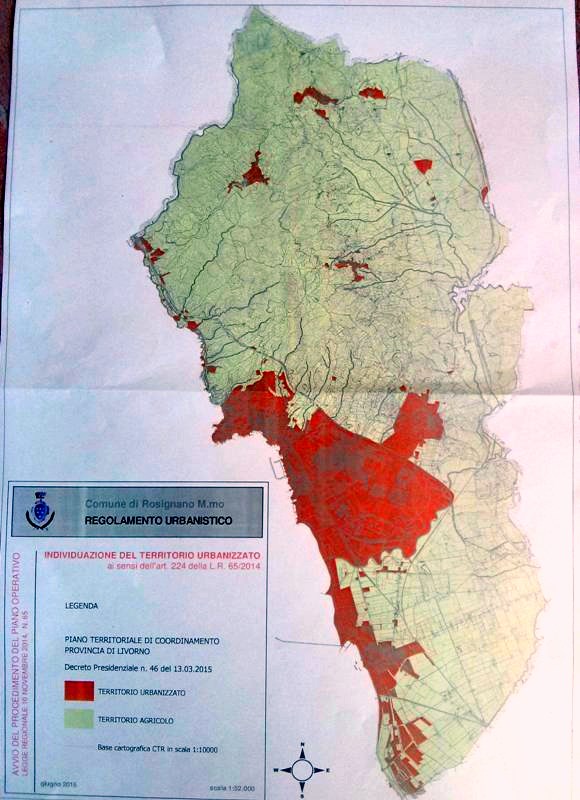 # GOVERNO DEL TERRITORIO Individuato il perimetro del: TERRITORIO URBANIZZATO: sono possibili interventi residenziali nel rispetto del dimensionamento del PS (Piano Strutturale) TERRITORIO AGRICOLO: