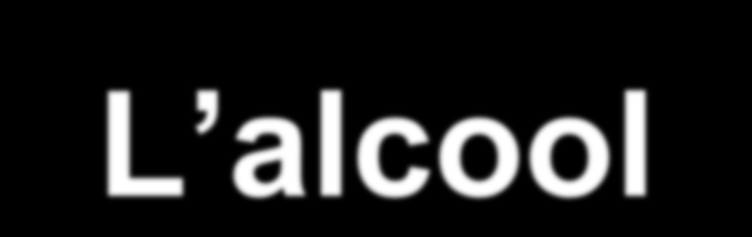 L alcool La dose protettiva è indicata in 10 ml/die di alcool anidro nelle donne e circa 20 ml/die negli uomini L eccesso di consumo di alcool è correlato con un aumento di rischio per tumori