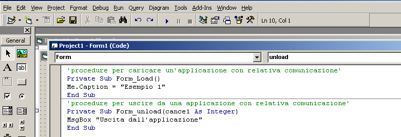 L'editore di Visual Basic Prof. Antonio Manzo 178 L'editore di Visual Basic Prof.