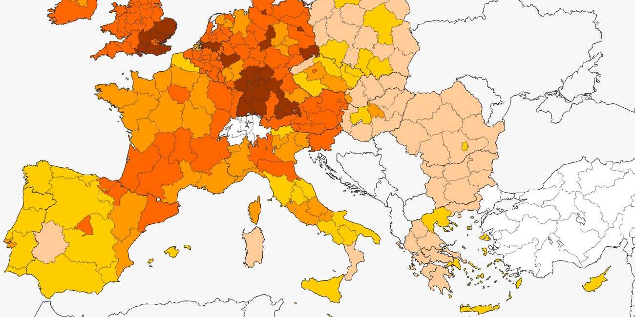 Regional Innovation Scoreboard (RIS) Stoccolma e le regioni circostanti sono fra le