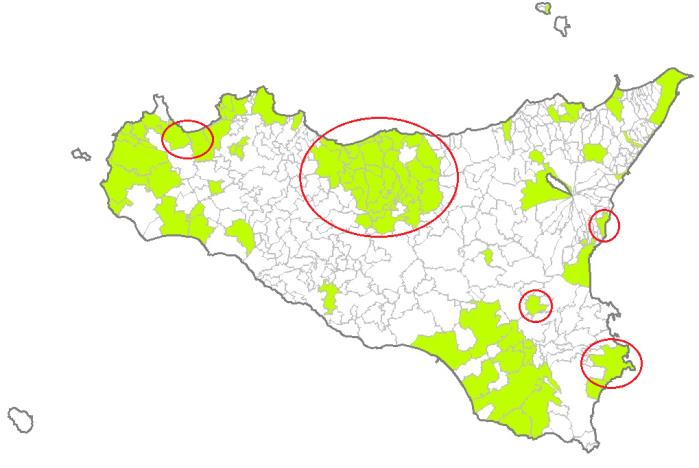 La penetrazione territoriale Numero di Amministrazioni