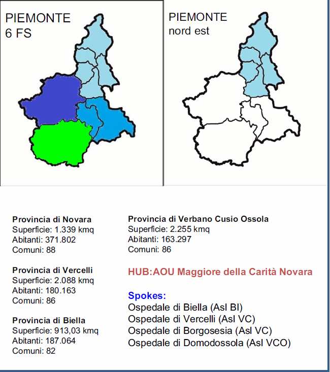 centri Spoke/centro ambulatoriale di terapia del dolore: interventi diagnostici e terapeutici farmacologici, strumentali,