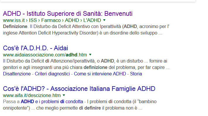 Funzione define in Google Per visualizzare la definizione di una parola o di una frase digitare define: seguito dal