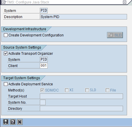Nuovi parametri sono stati inseriti nella lista parametri del tp: - NON_ABAP_WBO_CLIENT: Client of the PI Integration Server of your development