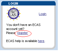 ACCEDERE ALLA NEGOZIAZIONE PARTICIPANT PORTAL L accesso al participant Portal richiede un account ECAS (European Commission Authentication Service) N.B.