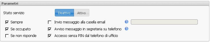 Per configurare il servizio consulta i manuali del portale Configura Evoluzione Ufficio, scaricabile dalla sezione Strumenti e Manuali Manuali Servizi, del portale Configura Evoluzione Ufficio, dove