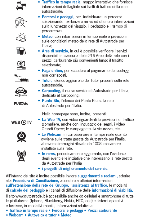 Il SITO INTERNET DI AUTOSTRADE MERIDIONALI WWW.AUTOSTRADEMERIDIONALI.IT www.autostrademeridionali.