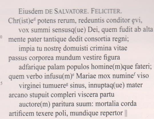 Scritture precaroline italiane Isidoro Ethmologiarum libri inizi sec. IX forse da Nonantola (Vercelli, Bibl.