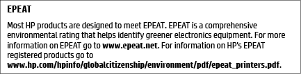 Smaltimento delle batterie (Taiwan) Avviso relativo alla batteria per il Brasile Avviso sui materiali in perclorato (California) EPEAT Direttiva della Commissione della Comunità Europea 1275/2008 Per