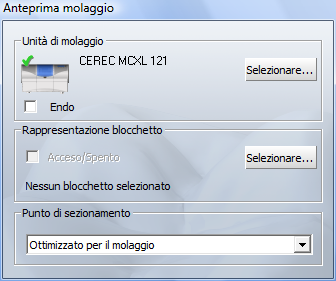 Sirona Dental Systems GmbH 6 Molaggio Spessori di ceramica/sezioni trasversali dei connettori contrassegnati in rosso indicano sempre configurazioni non consigliate (ad es. ponti in spinello).