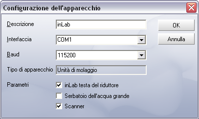 3 Superficie operativa Sirona Dental Systems GmbH Barra dei menu 3.7.3.3.1.