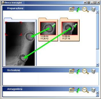 3 Superficie operativa Sirona Dental Systems GmbH Barra dei menu 3.7.4.