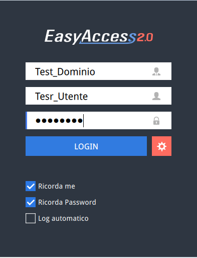 10. Programma EasyAccess 2.0 per PC Client EasyAccess 2.