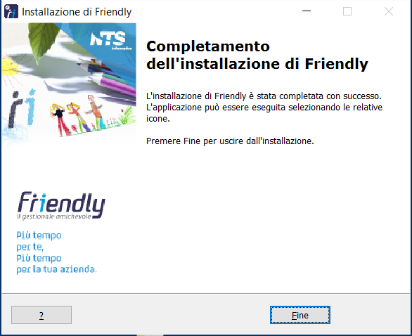 Sul Client: 1. lanciare l'installazione di Friendly 2, eseguendo il file Friendly2Sr4Setup_x86.