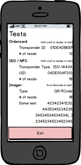 NCR Orderman7 Istruzioni per l'uso V01.04 Test del dispositivo 13.