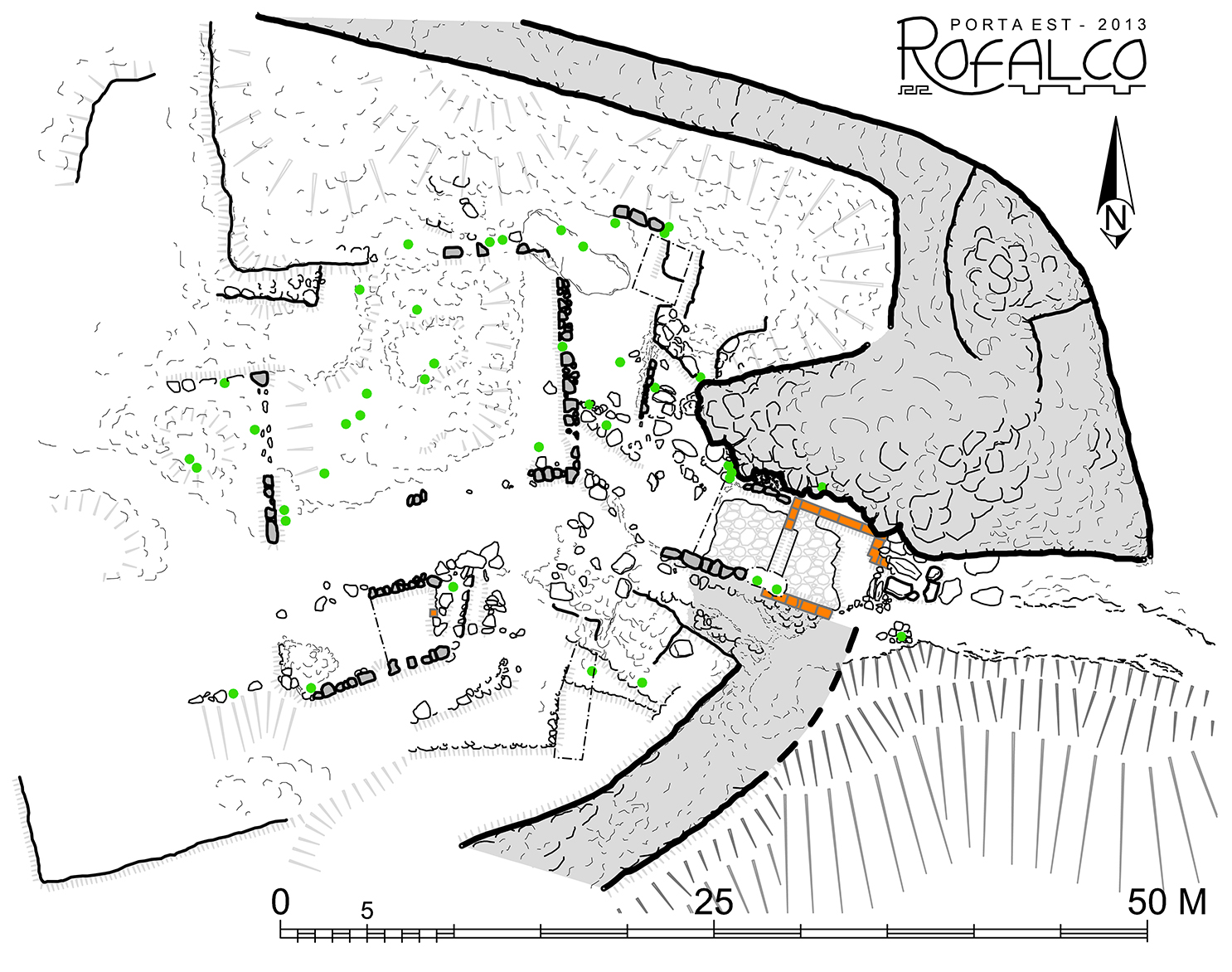 Fig. 4 Planimetria di dettaglio