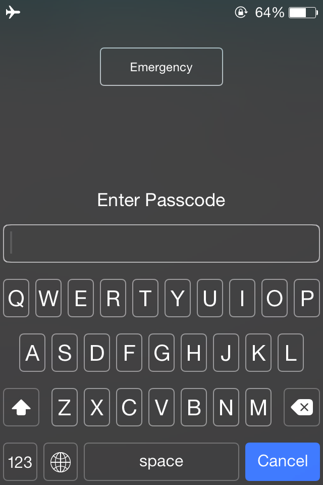 TIPOLOGIE DI PASSCODE Contiene