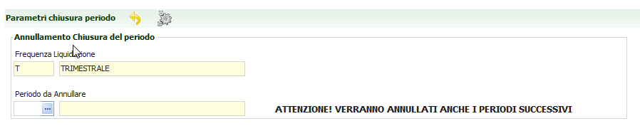 Chiusure periodiche e liquidazione L operazione di chiusura può essere massiva o puntuale.