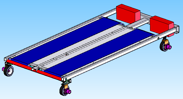 Sitema di carico Inizialmente sistema tipo tapis roulant I rulli trasmettono per attrito il moto al nastro e lo guidano.