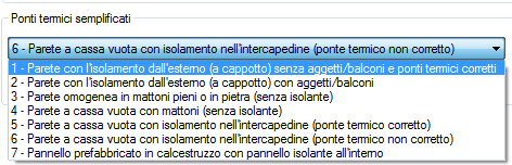 necessario inserire una percentuale di ponte