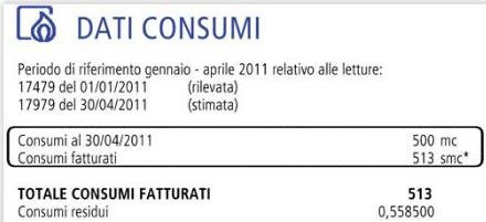 Senza contacalorie Se non c è contacalorie si prendono le fatture del gas e si leggono le quantità in metri cubi e si moltiplicano per - potere calorifico gas - rendimento caldaia Nel progetto devo