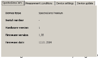 55 Nee funzon Densà Speae e Cuva Speae vao d Rfeanza/Densà sono fon neo spazo cooe dev s b econ unghezz ed ondac omp ese a400e700 nm con ncemen d banda ogn 10 nanome.