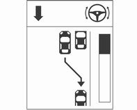 146 Guida e funzionamento Durante la ricerca di uno spazio di parcheggio, premere a lungo il pulsante D per rendere operativo il sistema.