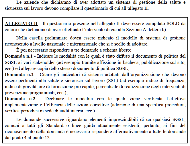 Modello OT24-2008 Istruzioni per il punto b) Quanto richiesto può essere avvallato da ente terzo tramite attestazione del