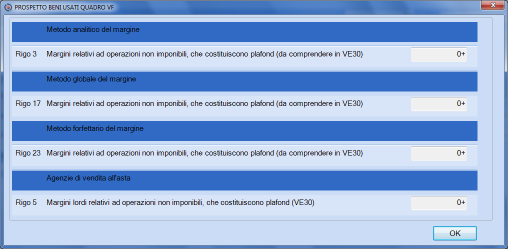 IVA 2013: nella sezione 4, rigo VE30(2), è stato introdotto un bottone di dettaglio di sola visualizzazione.