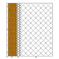 CARATTERISTICHE TERMICHE E IGROMETRICHE DEI COMPONENTI OPACHI secondo UNI EN 12831 - UNI EN ISO 6946 - UNI EN ISO 13370 Descrizione della struttura: Muro in calcestruzzo isolato controterra Codice: