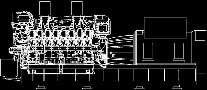 UBT con Genset esterno DeRUPS Potenza di bilanciamento