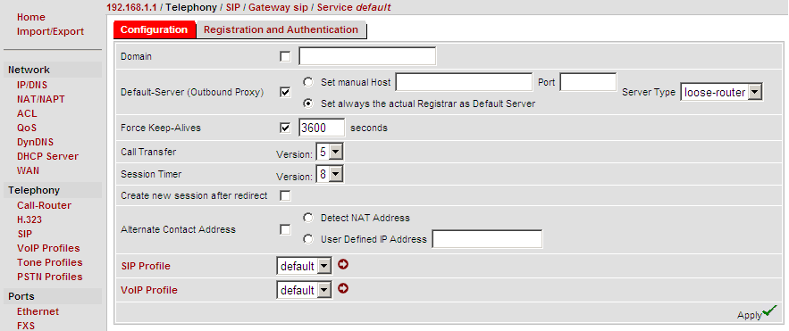 2.4 ATA Avaya A10 L'adattatore per telefoni analogici (ATA) Avaya A10 è dotato di 4 porte Phone/FXS sul retro, oltre a una porta LAN.