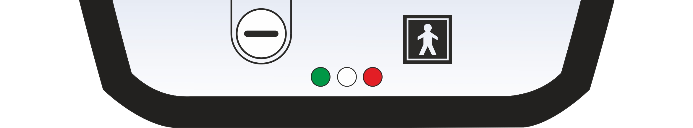 diminuire il Timer di un minuto (+) intensita : aumenta l intensità delle vibrazioni (variazione +0,1 W/cmq) (-) intensita : diminuisce l intensità delle vibrazioni (variazione -0,1