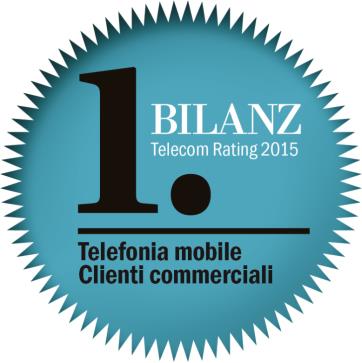 I nostri riconoscimenti nel 2015 Miglior risultato tra gli operatori di telecomunicazioni nazionali nel segmento