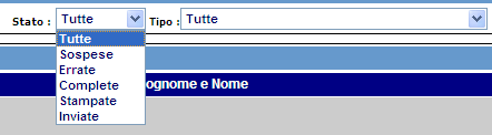 9 3.1.1 ISE Stato delle dichiarazioni La dichiarazione D.S.U.