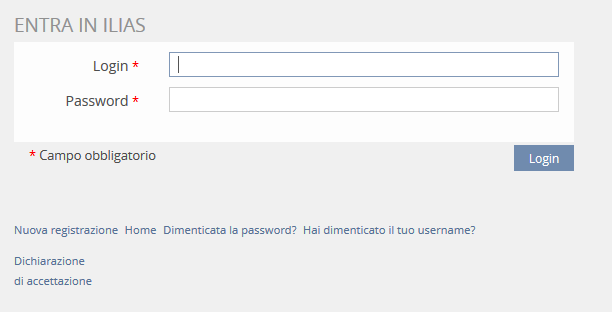 Problemi di accesso alla piattaforma Ho perso la mia password come posso fare? Per ricevere una nuova password ha due opzioni: Opzione 1: Collegarsi alla prima pagina di Copernicus (www.copernicus.bz.
