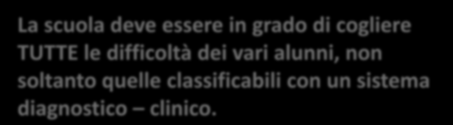 I BES sono molto utili per leggere la complessità dei reali bisogni che oggi si presentano nelle classi e nelle sezioni.